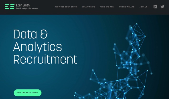 New Website Launch for Eden Smith New Website Launch for Eden Smith