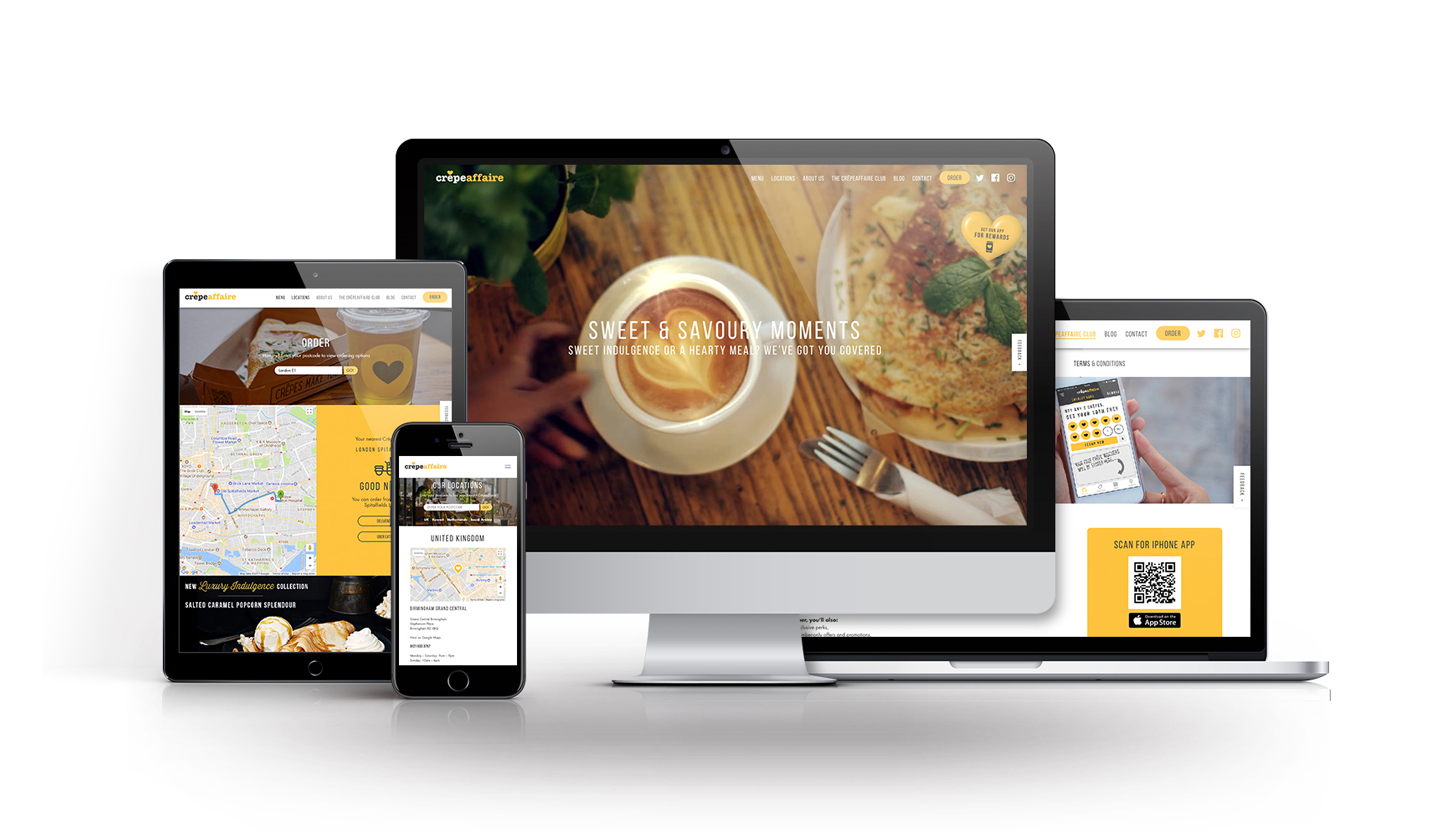 New website launch for Crêpeaffaire