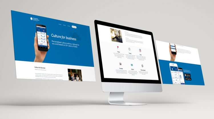 Culture for Business app website