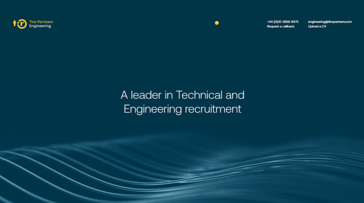 Campaign website for Tiro Partners Engineering Campaign website for Tiro Partners Engineering