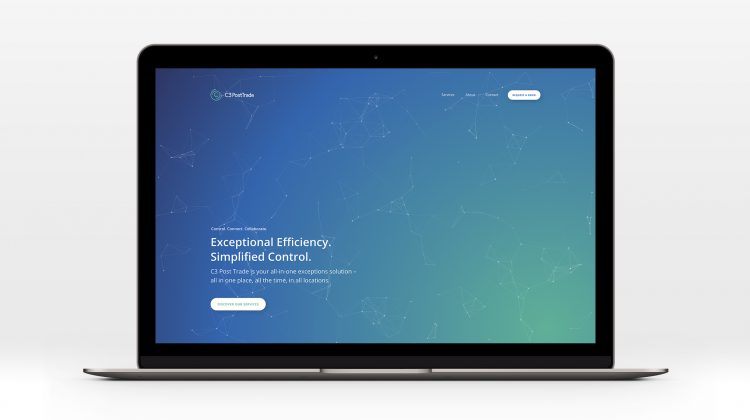 New website for C3 Post Trade