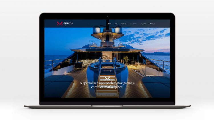 New website for Moravia Yachting