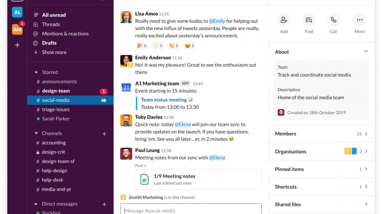 slack client