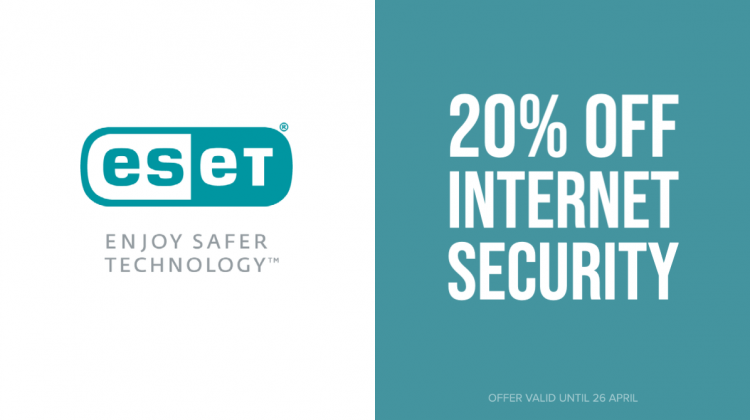 ESET offer 20% discount for Internet Security ESET offer 20% discount for Internet Security